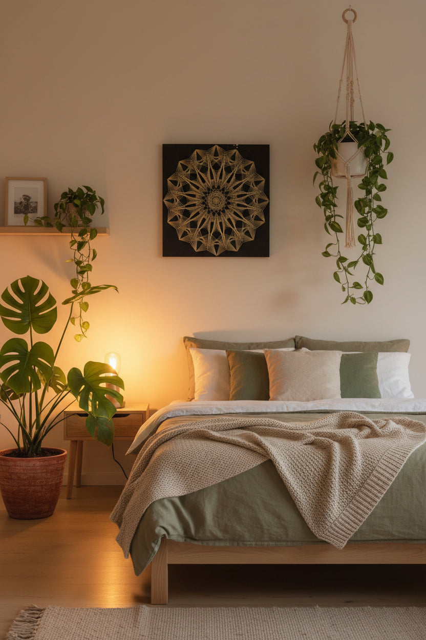 Handmade String Art Frame