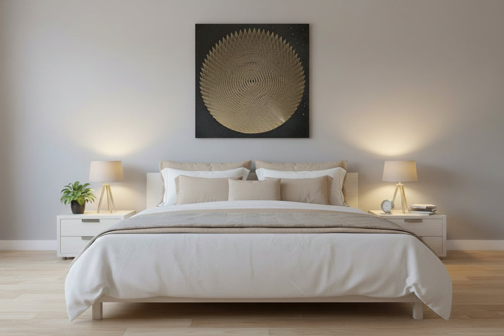 Handmade String Art Frame