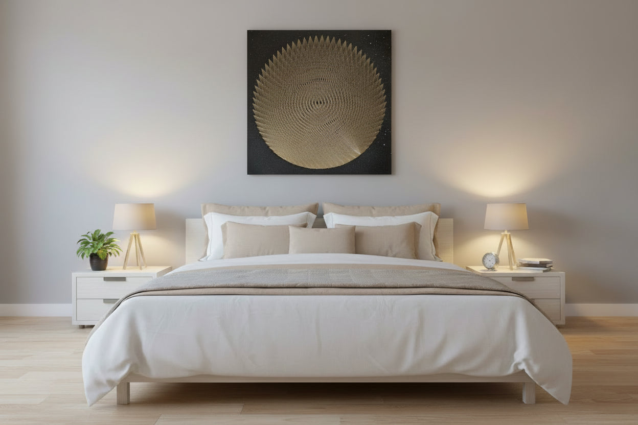 Handmade String Art Frame