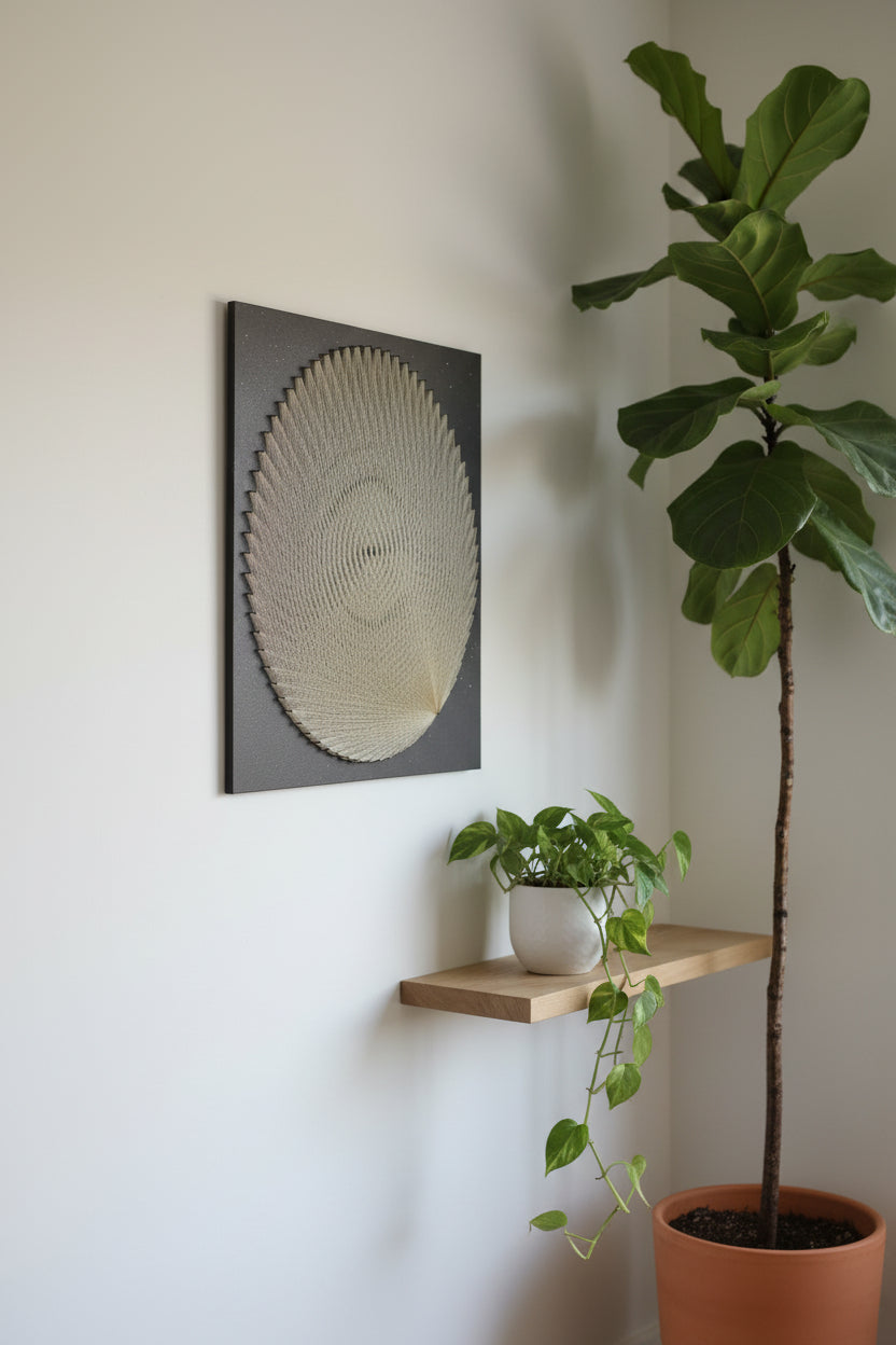 Handmade String Art Frame