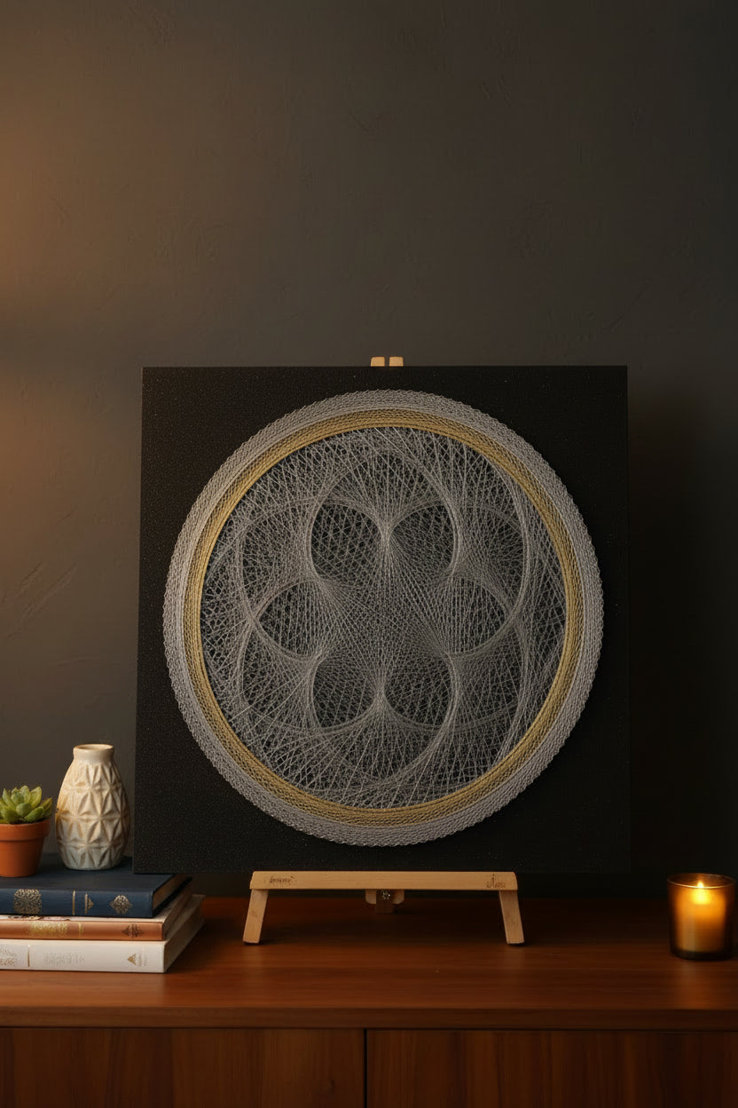 Handmade Unique String Art Frame