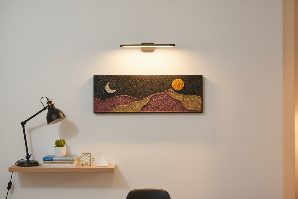 Handmade Nature String Art Frame