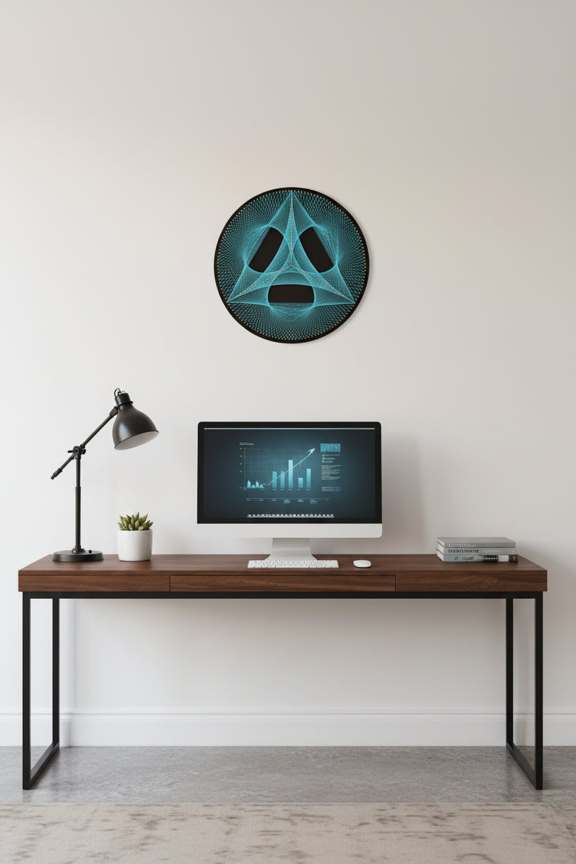 Handmade String Art Frame